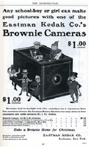 Kodak's Brownie Camera during 1900